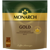 Кофе растворимый Monarch Gold 500 г (пакет) купить в интернет-магазине товаров для офиса и дома ТопГрад с доставкой