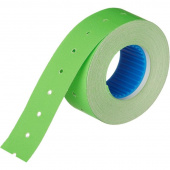 Этикет-лента прямоугольная зеленая 21.5х12 мм (10 рулонов по 1000 этикеток)