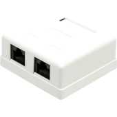 Розетка TWT TWT-SM2-4545-WH RJ-45 cat 5е