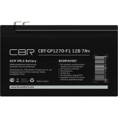 Батарея для ИБП CBR CBT-GP1270-F1 12 В 7 Ач