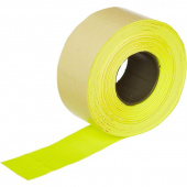 Этикет-лента прямоугольная желтая 26х16 мм (10 рулонов по 1000 этикеток)