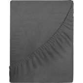 Простыня на резинке Verossa Graphite 140x200x20 см сатин 130 г/кв.м  графитовая