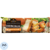 Печенье сдобное Bakery Story Невское с курагой 245 г купить в интернет-магазине товаров для офиса и дома ТопГрад с доставкой