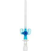 Катетер периферический Vasofix Safety с дополнительным портом 22G (0.9х25 мм, 50 штук в упаковке)