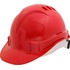 Каска защитная Еланпласт Европласт-Люкс красная с храповым механизмом  (К-03)