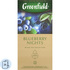 Чай черный Greenfield Blueberry Nights 25 пакетиков (черника, ежевика)
