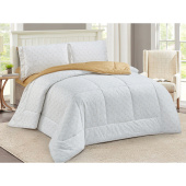 Набор 2-спальный Cleo Notte Bianca (одеяло 180х210 см, комплект  постельного белья 130 г/кв.м)