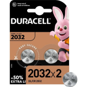 Батарейка CR2032 Duracell (2 штуки в упаковке)