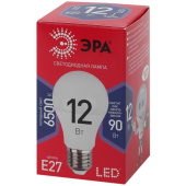 Лампа светодиодная Эра LED А 12Вт E27 6500К 960Лм 240В Б0045325