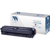 Картридж лазерный NV Print CE270A NV-CE270ABk для HP черный совместимый