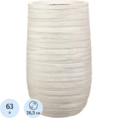 Кашпо Idealist Роу 63 л слоновая кость (61x36.5 см)