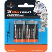 Батарейка C LR14 BigTech Professional (2 штуки в упаковке)