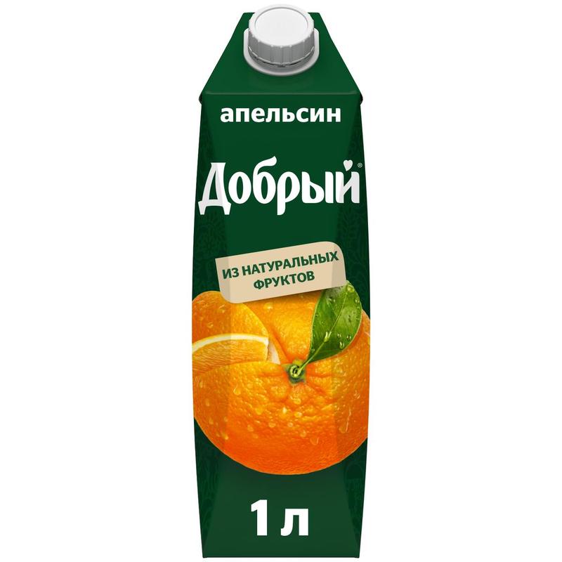 Нектар Добрый апельсиновый 1 л