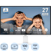 Монитор 27" MSI MP273QW E2 белый (9S6-3PB69H-054)