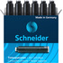 Картриджи чернильные для перьевой ручки Schneider черные (6 штук в упаковке)