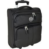 Чемодан Polar Пилот размер S 23 л из полиэстера чёрный