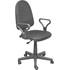 Кресло офисное Prestige серое (ткань C02/ТК3, пластик)