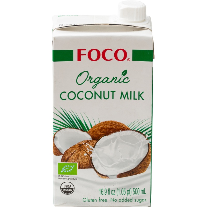 Молоко кокосовое Foco Organic 500 мл