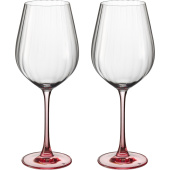 Набор бокалов для красного вина Crystal Bohemia Columba Optic 650 мл (2  штуки в упаковке, 9BL/1SI81/0/72Z93/650-264) Набор бокалов для красного вина Crystal Bohemia Columba Optic 650 мл (2  штуки в упаковке, 9BL/1SI81/0/72Z93/650-264)