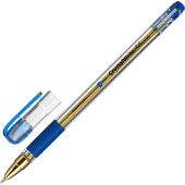 Ручка шариковая неавтоматическая Bruno Visconti Crystal Write синяя  (толщина линии 0.36 мм)