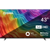 Телевизор 43'' Digma DM-LED43SBB33 Full HD