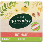 Тампоны гигиенические Green Day Normal Intimate (8 штук в упаковке)