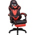 Кресло игровое Easy Game 531TPU красное/чёрное (экокожа, пластик)
