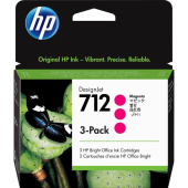 Картридж струйный HP 712 3ED78A пурпурный оригинальный (тройная  упаковка)