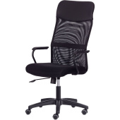 Кресло для руководителей Easy Chair 618 черное (искусственная кожа/сетка, пластик)
