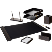 Набор настольный MDF 7FE-5A МДФ черное дерево (7 предметов)