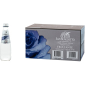 Вода минеральная San Benedetto газированная 0.25 л купить в интернет-магазине товаров для офиса и дома ТопГрад с доставкой