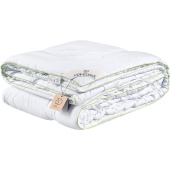 Одеяло 1.5-спальное Prime Prive Bamboo 140x205 см стеганое с кантом  белое