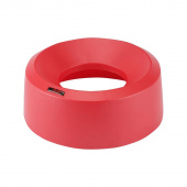 Крышка для контейнера Vileda Professional Ирис 38 см с круглым отверстием пластик красная (арт. производителя 137738)
