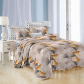 Комплект постельного белья Эльф Satin Collection Эсперанс 1.5-спальное  микросатин 70x70 см