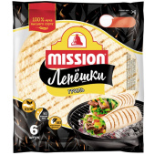 Лепешка Mission Гриль пшеничная 250 г (6 штук в упаковке)