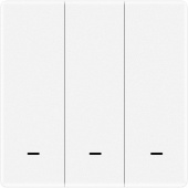 Выключатель MOES ZigBee 3-Gang Wireless Switch белый (ZT-B-EU3)