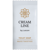 Мыло туалетное Luscan Cream Line 13 г флоу-пак (500 штук в упаковке)