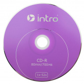 Диск CD-R 52x Intro Shrink/25 Б0016205
