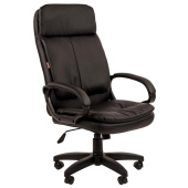 Кресло для руководителя Easy Chair 691 TPU черное (экокожа, пластик)
