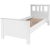 Кровать ГУД ЛАКК односпальная Сага (белый, 2087х1036х1007 мм)