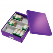 Короб-органайзер Leitz Click&Store фиолетовый