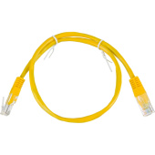 Патч-корд витая пара BigTech OPCC019 UTP CCA cat 5e 0.5 м