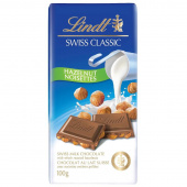 Шоколад Lindt молочный с цельным фундуком 100 г