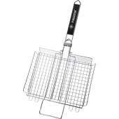 Решетка-гриль для мангала Forester Mobile 24х30 см объёмная, со съёмной  ручкой (BQ-S03M) купить в интернет-магазине товаров для офиса и дома ТопГрад с доставкой