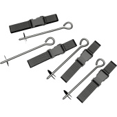 Колья набор креплений для батута Unix Line (4 штуки) купить в интернет-магазине товаров для офиса и дома ТопГрад с доставкой