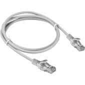 Патч-корд витая пара ExeGate UTP-RJ45-RJ45-5e-1,5M-LSZH-GY 5e 1,5 м