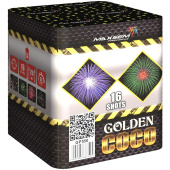 Батарея салютов Maxsem Golden Coco 16 залпов (GP550)