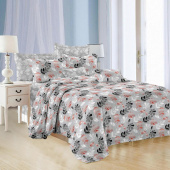 Комплект постельного белья Эльф Satin Collection Гемера 1.5-спальное  микросатин 70x70 см