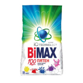 Порошок стиральный автомат BiMax 100 пятен 6 кг