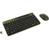 Набор клавиатура+мышь Logitech MK240 Nano черный